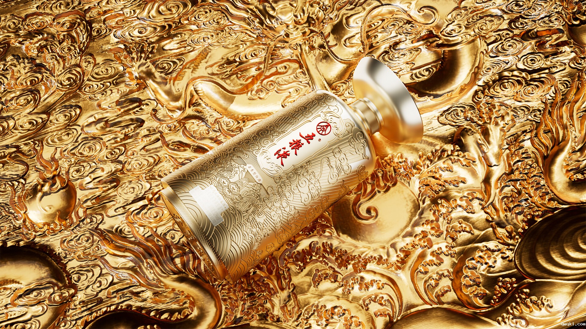 五粮液白酒包装设计-五粮液酒瓶外观及包装设计
